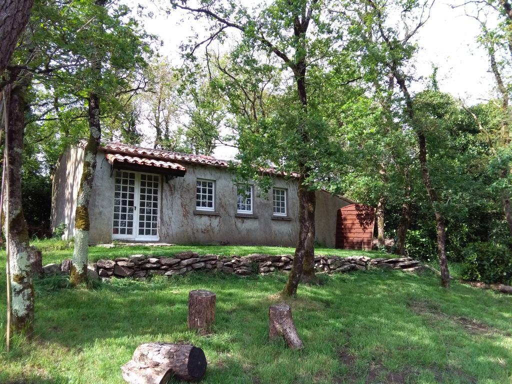La Cabane des Beaux Chênes Evrunes Exterior foto