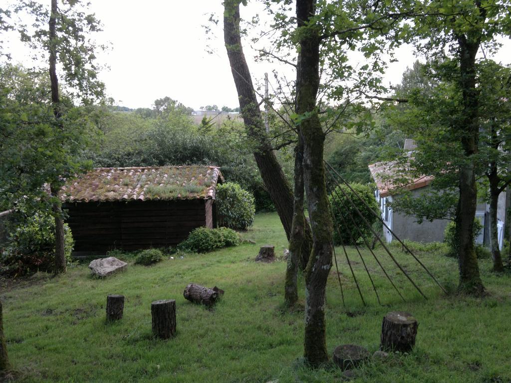 La Cabane des Beaux Chênes Evrunes Exterior foto